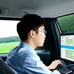 도로교통사 시험 시간 관리 전략 - 科目一 (Theory Test)**

A student, fully clothed in appropriate attire, attentively taking a computer-b...