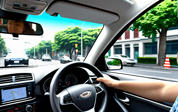 도로교통사 시험 시간 관리 전략 - 科目二 (Practical Skills Test)**

A driving student, fully clothed and wearing a seatbelt, carefully pe...
