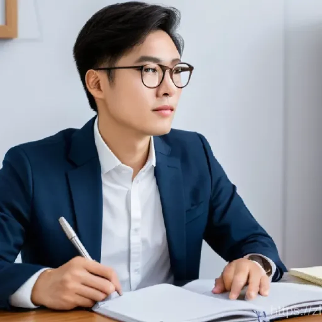 도로교통사 시험일정 및 신청 방법 - **Prompt:** A young adult, male or female, in their late twenties to early thirties, is seated at a ...