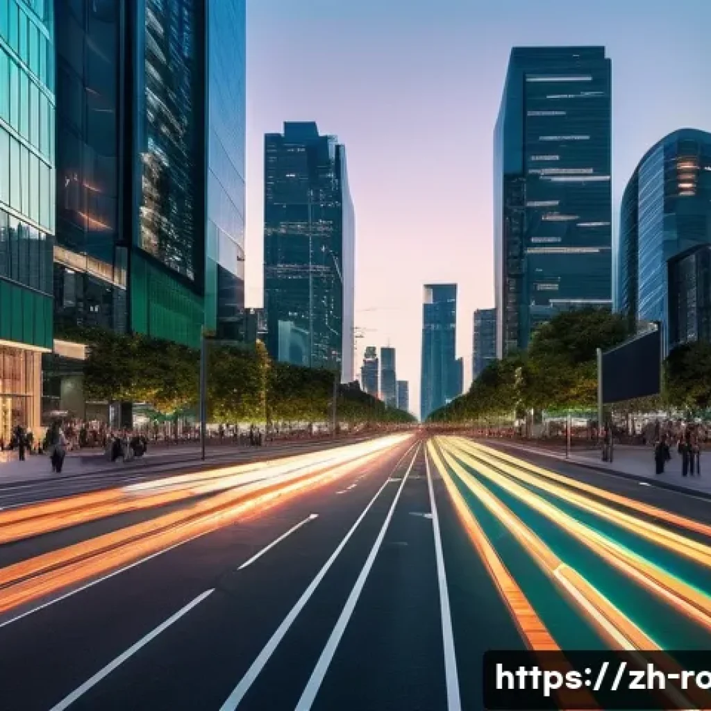 도로교통사 실무에서 활용 가능한 기술 - **Prompt 1: Seamless Urban Flow with Smart Traffic Lights**
"A wide-angle, cinematic photograph ...